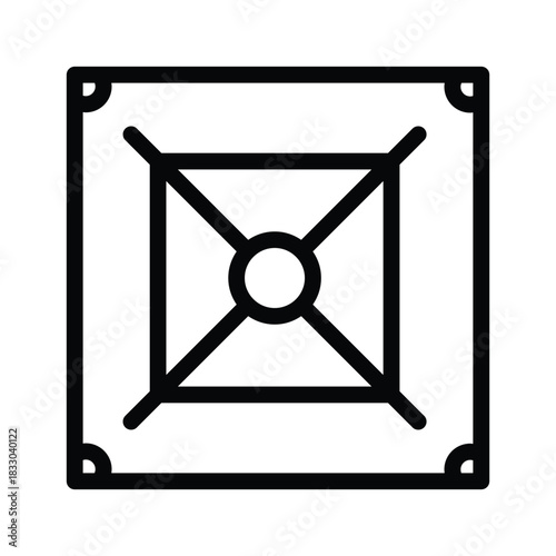 Carrom board icon