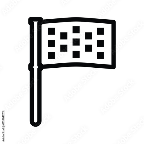 Sports flag icon