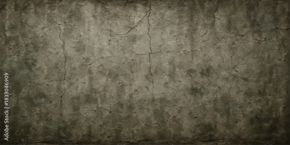 Fototapeta premium Dark gray grunge concrete wall texture background with vintage stone pattern surface