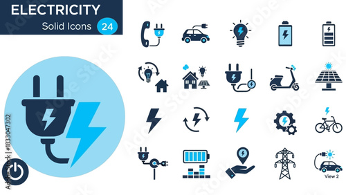 Elegant Collection of Stylized Floral Icons for Spring and Nature-Inspired Designs