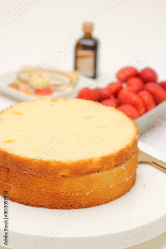 クリスマスケーキを作る