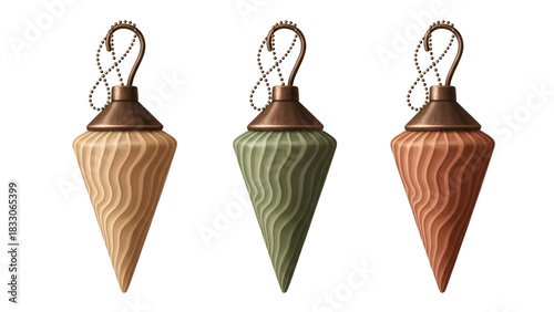 Pendulum ornaments christmas tree decoration holiday season festive decor