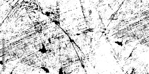 White, black dust overlay distress grungy grain, noise effect paint wall. small particles of debris and dust. crack and scratch dust paint concrete wall. subtle halftone grunge urban texture vector.