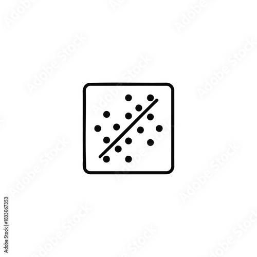 Regression Analysis Graph Icon