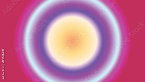 A mesmerizing gradient background featuring concentric circles of vibrant colors, creating a visually stunning and captivating effect with smooth transitions and a sense of depth