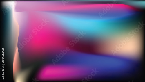 A mesmerizing blend of vibrant hues creates a captivating gradient, with shades of pink, blue, and purple swirling together in a soft, dreamlike abstraction