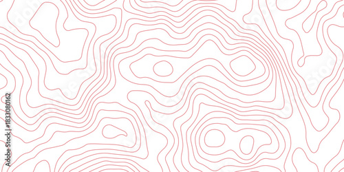 Topographic map background with geographic grid for hiking and mountain sport. luxury topographic wavy pattern and geographic grid map design. paper texture Imitation of a geographical map shades.