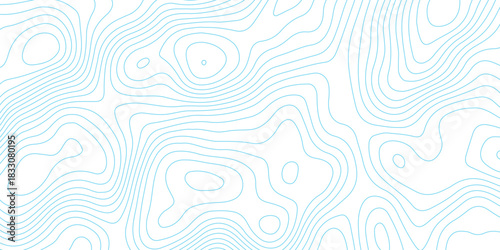 Topographic map background with geographic grid for hiking and mountain sport. luxury topographic wavy pattern and geographic grid map design. paper texture Imitation of a geographical map shades.