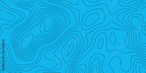 Topographic map background with geographic grid for hiking and mountain sport. luxury topographic wavy pattern and geographic grid map design. paper texture Imitation of a geographical map shades.