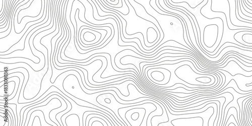 Topographic map background with geographic grid for hiking and mountain sport. luxury topographic wavy pattern and geographic grid map design. paper texture Imitation of a geographical map shades.