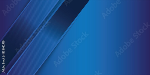Elegant blue diagonal lines background. Blue abstract gradient stripes wallpaper. vector eps10