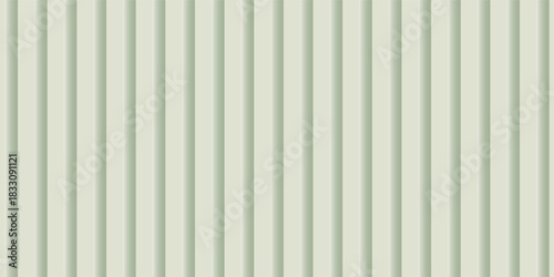 Vertical simple abstract green stripes seamless pattern. Lines modern abstract simple art