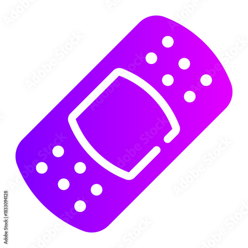 band aid gradient icon