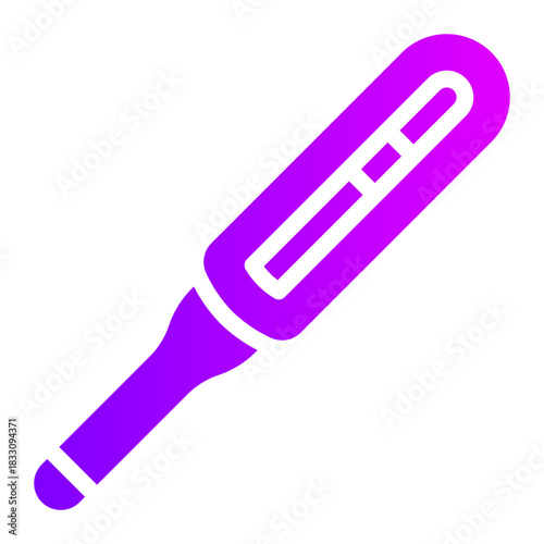 thermometer gradient icon
