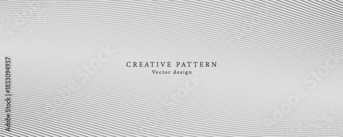 Premium background design with diagonal line pattern in grey colour. Vector white horizontal template for business banner, formal invitation backdrop, luxury voucher, prestigious gift certificate