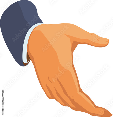 hand with a cigarette