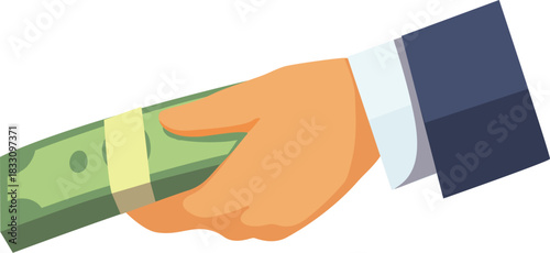 handshake with flags