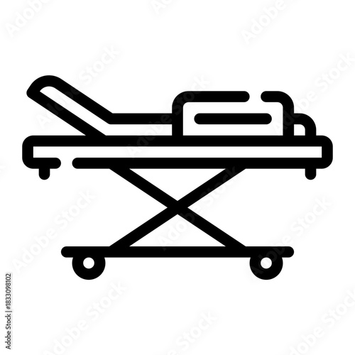 stretcher line icon