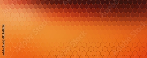 Honeycomb pattern . Golden honeycomb pattern . Honeycomb wallpaper . Honey background . Vector illustration