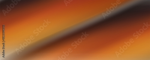 Abstract gradient background with blurred orange yellow and dark brown colors and rough texture