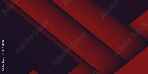 Modern dark red black white line abstract background for presentation design template. Vector illustration for corporate, business, wedding, talks, and beauty contest