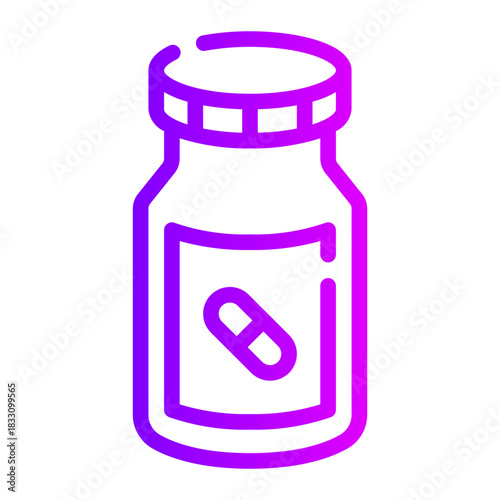 medicine gradient icon