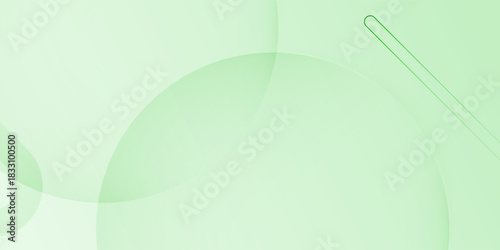 Minimal Abstract Pale Green Circles Background Clean Healthcare Wellness Template. Modern Trendy design in Vector Illustration