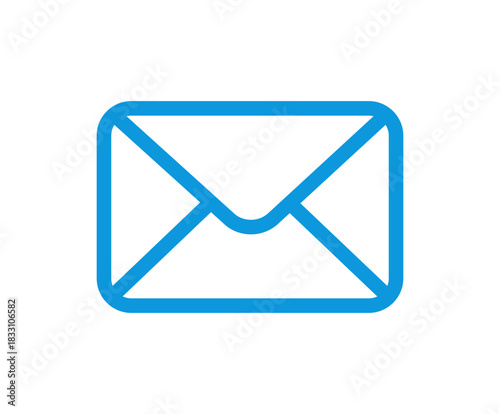 Closed mail envelope outline svg & transparent png