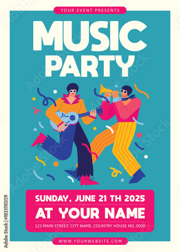 Music Party Flyer