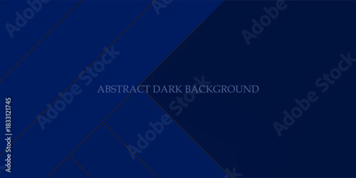 Modern Vector Abstract, science, futuristic, energy technology concept. Digital image of light rays, stripes lines with blue light, speed and motion blur over dark blue background. Eps10