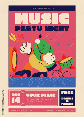 Music Party Flyer