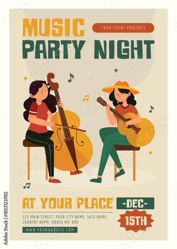 Music Party Flyer