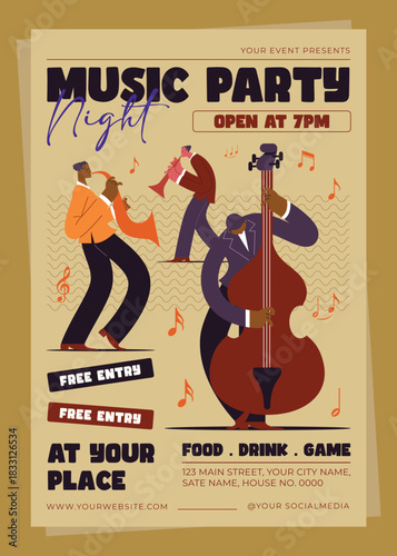 Music Party Flyer