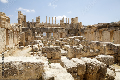 Qasr Al-Abd, a large Hellenistic palace close to the village of Iraq Al-Amir, Jordan