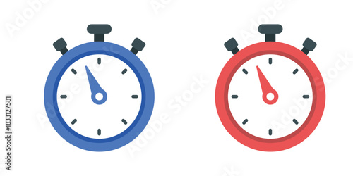 stop watch icon vector