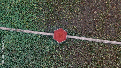 Aerial view of Shui Gao Manor in Xiqing District, Tianjin