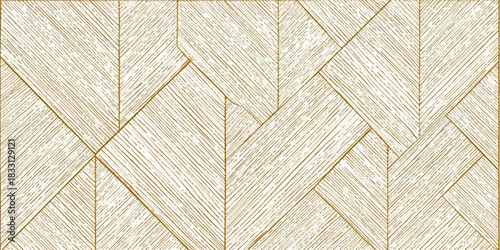 Subtle geometric abstract background with textured lines forming a modern diamond pattern in neutral tones
