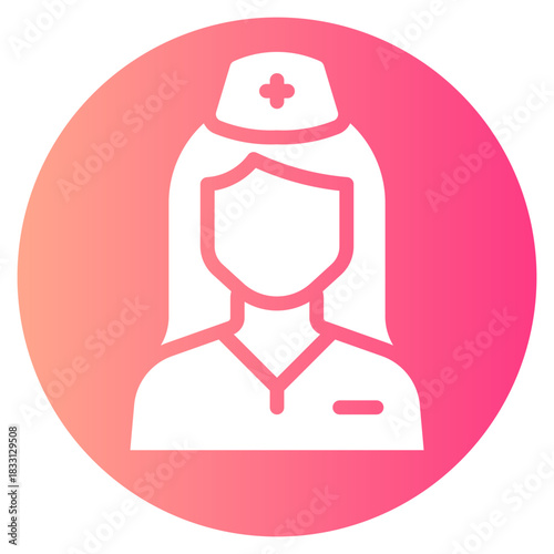 nurse gradient icon