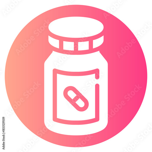medicine gradient icon