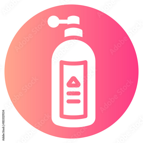 oxygen mask gradient icon