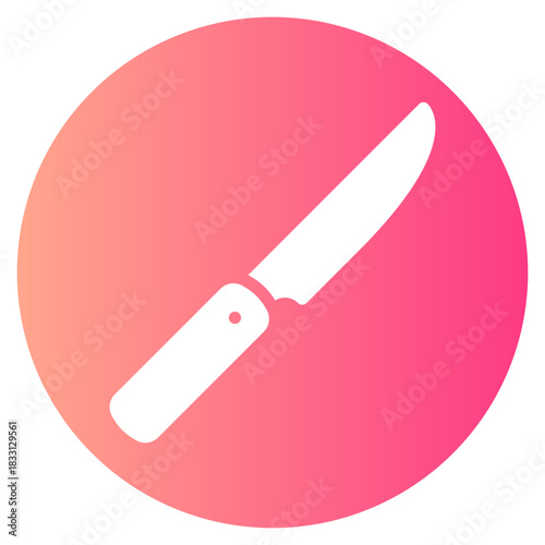 surgery tools gradient icon