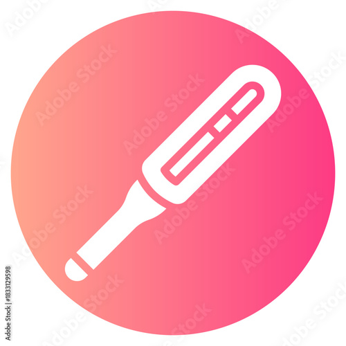 thermometer gradient icon
