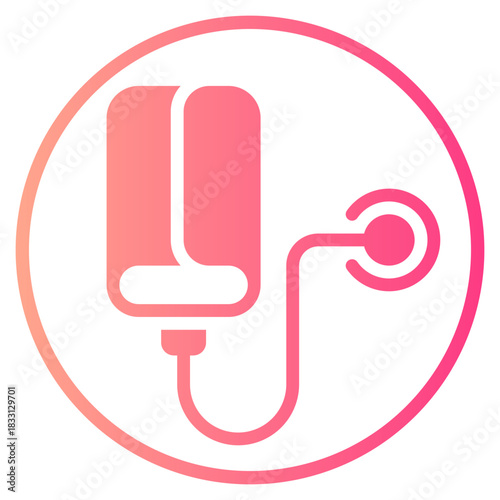 tensiometer gradient icon