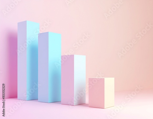 Chart column graph, infographic element