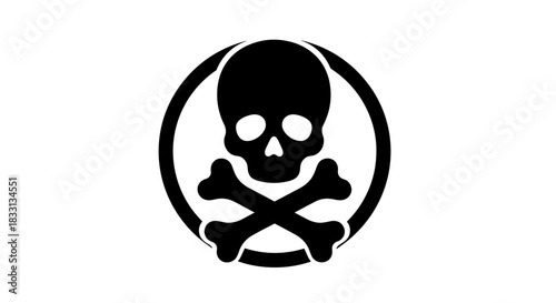 Skull and Crossbones Symbol A Universal Warning Sign.