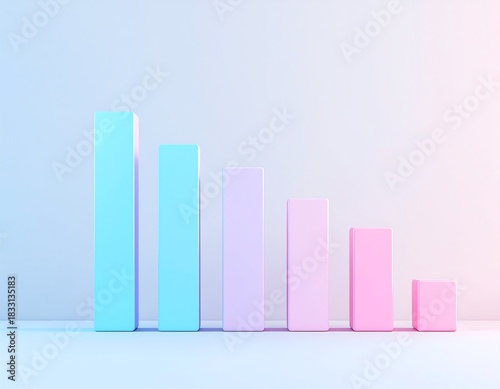 Chart column graph, infographic element