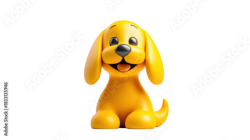 Cartoon Dog with Transparent Background