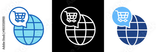 International Commerce triplestyle icon
