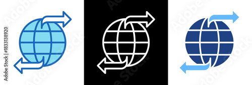 Global Exchange triplestyle icon