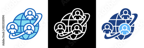 Global Connections triplestyle icon